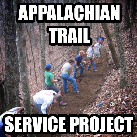 Appalachian Trail Service Project – Sat. April 2