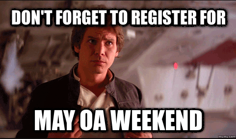 May Service Weekend Signup Deadline