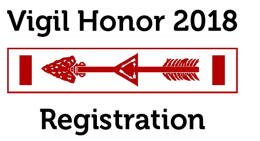 2018 Vigil Honor Weekend Registration
