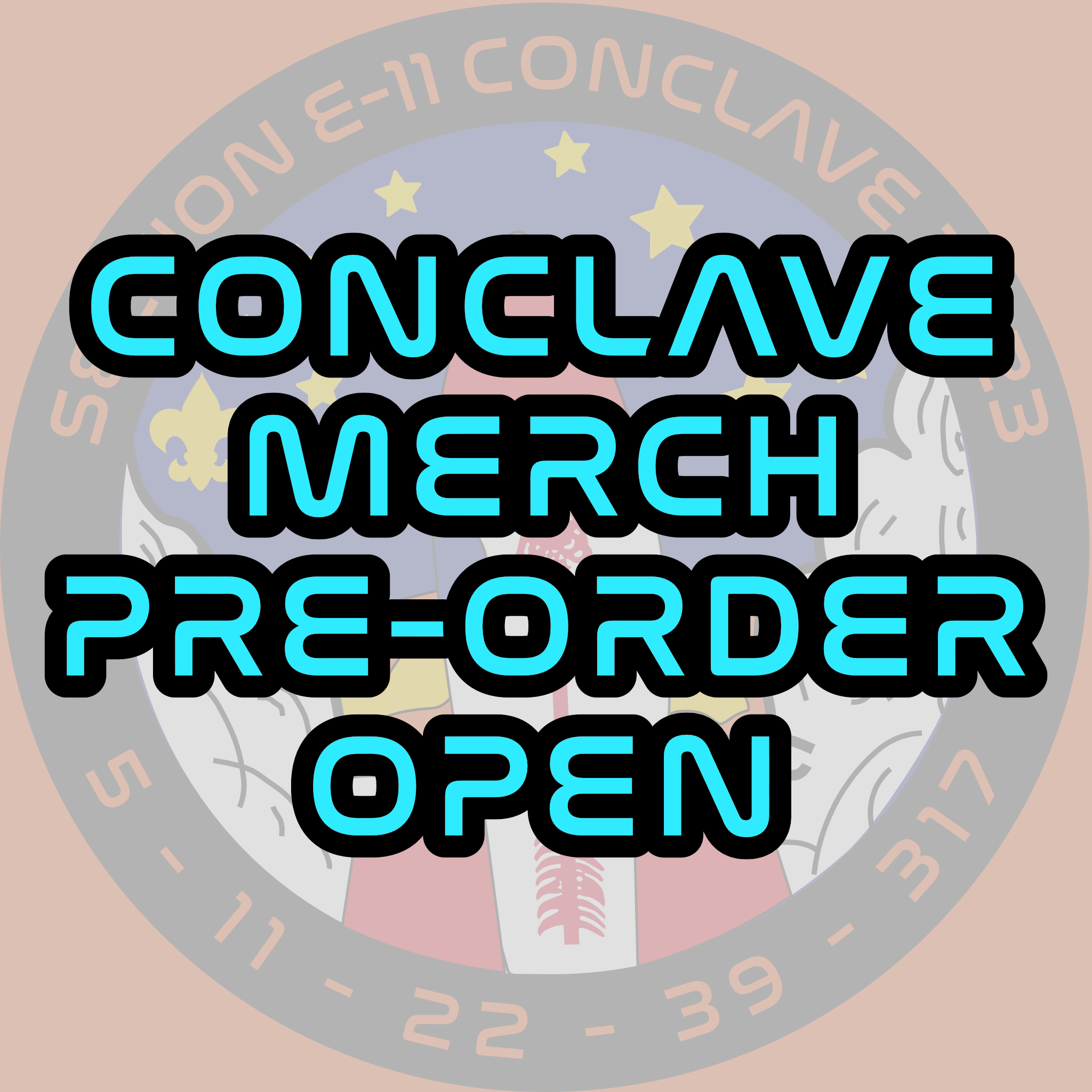 Conclave Merch Pre-Order Open