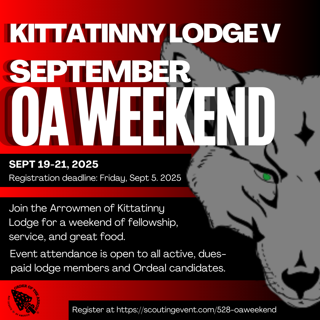 Register for September OA Weekend